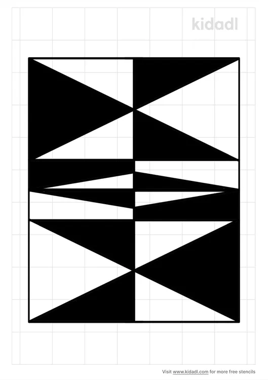 Geometric Designs For Boxes Stencils