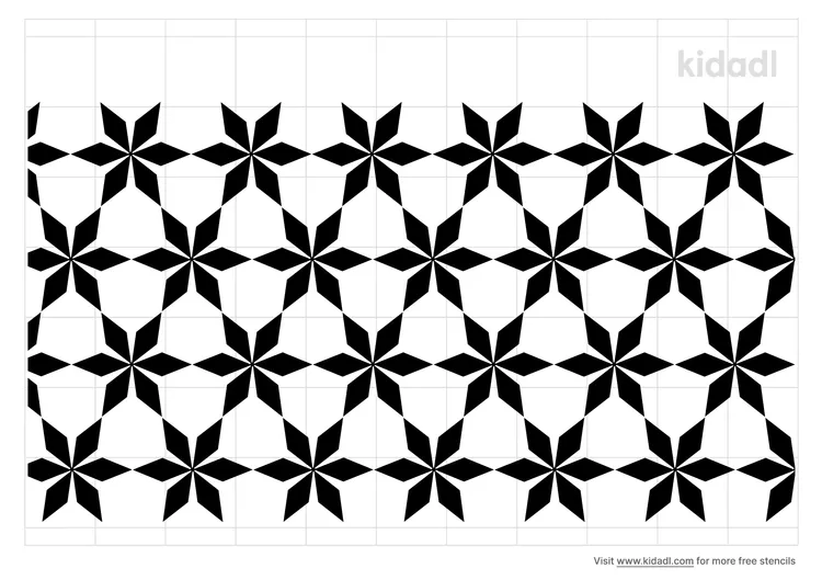 Geometric Pattern Stencils