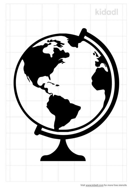globe-stencil
