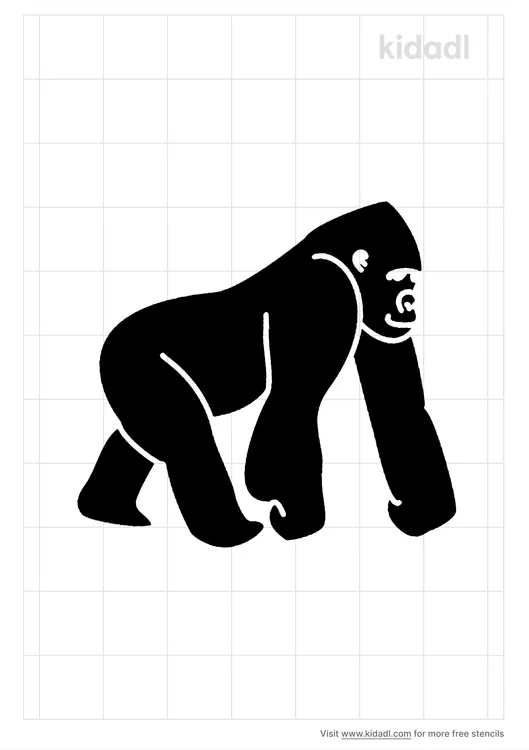Gorilla Stencils