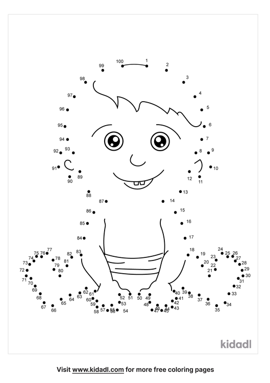 Free Child Praying Easy 1 Dot To Dot Printables For Kids Kidadl