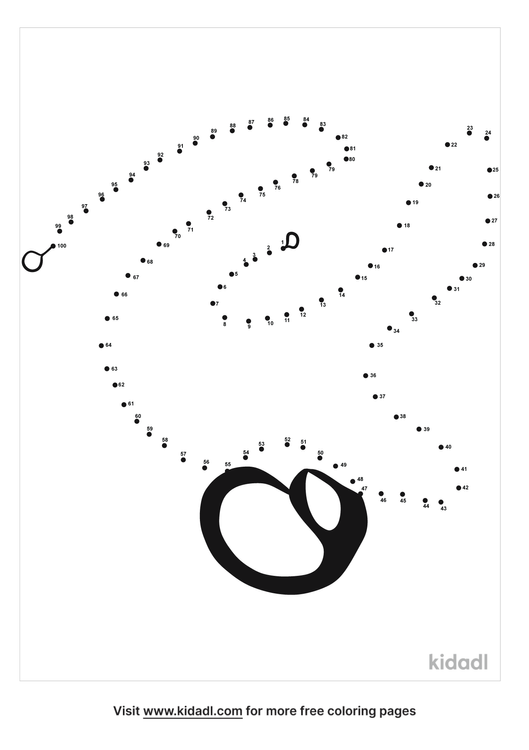 Free Dot To Dot Printables 1 100 A Z Easy Medium Hard Kidadl