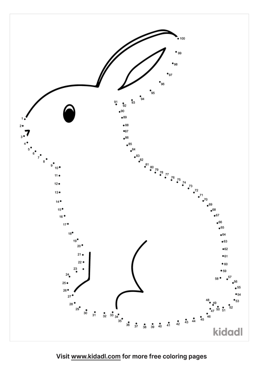 Free Horse Hard 1 100 Dot To Dot Printables For Kids Kidadl