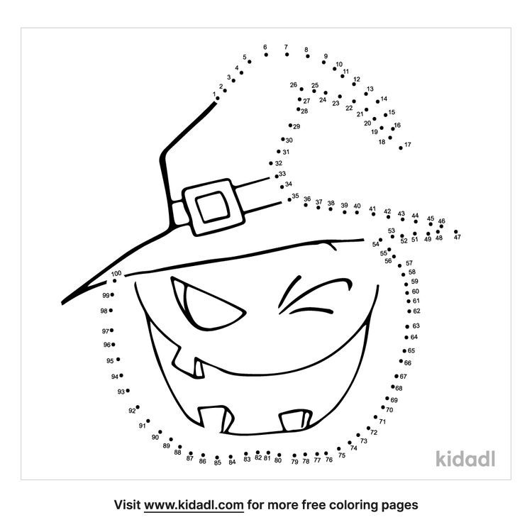 Free Cute Goblin Hard 1 100 Dot To Dot Printables For Kids Kidadl