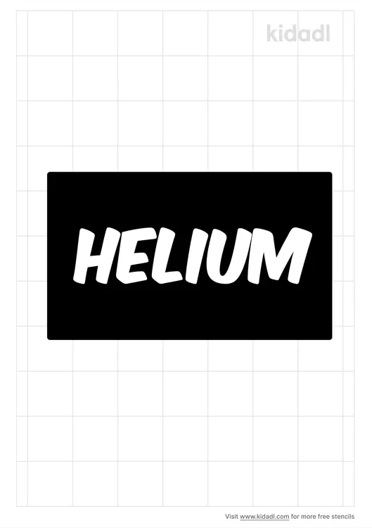 Helium Stencils