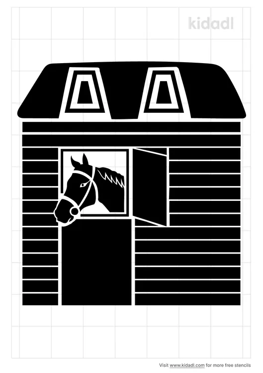 Horse Barn Stencils