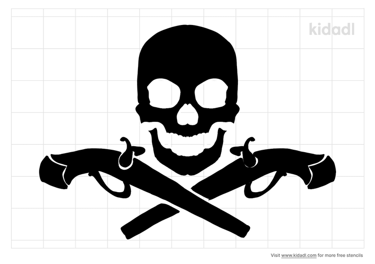 jolly roger gun stencils free printable halloween stencils kidadl and halloween stencils free printable stencils kidadl