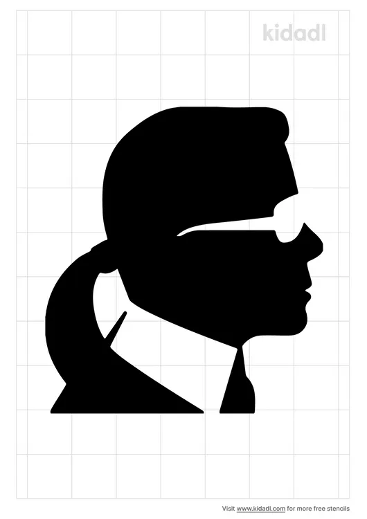 Karl Lagerfeld Stencils