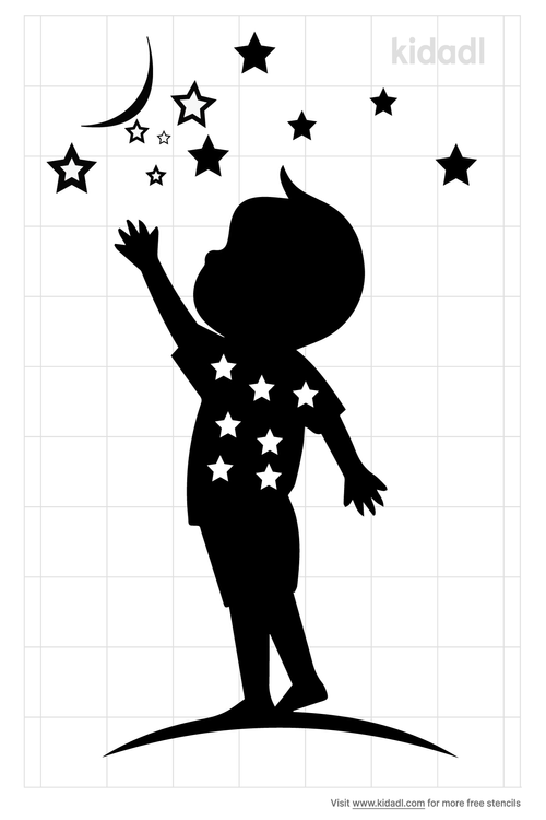 kids reaching to the sky stencils free printable outdoor stencils kidadl and outdoor stencils free printable stencils kidadl