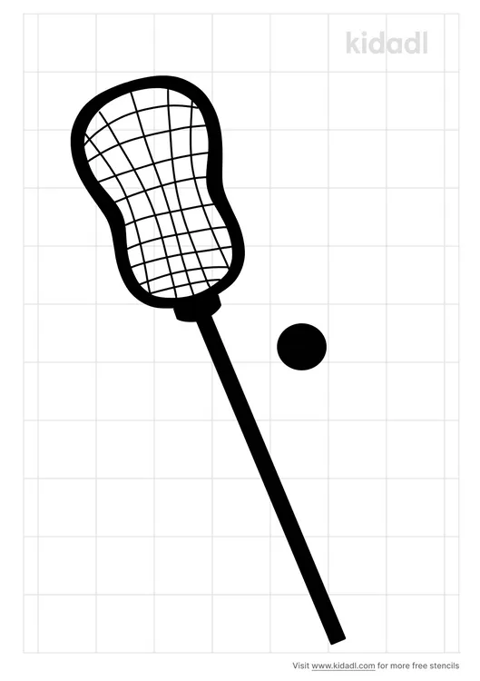 Lacrosse Stick Stencils