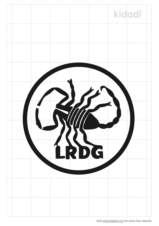 LRDG Scorpion Stencils