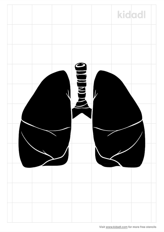lung-stencils-free-printable-human-body-stencils-kidadl-and-human