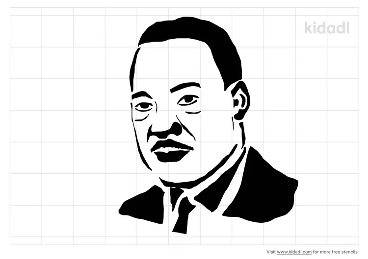 Martin Luther King Stencils