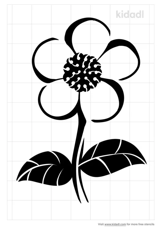 Matcha Flower Stencils