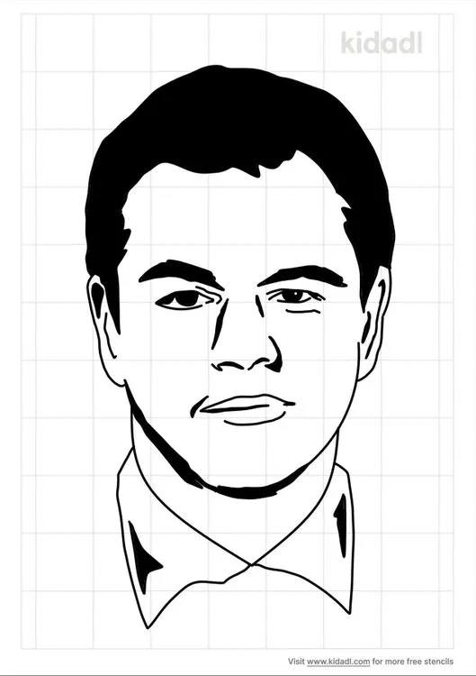 Matt Damon Stencils