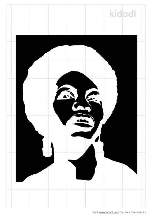 Nina Simone Stencils