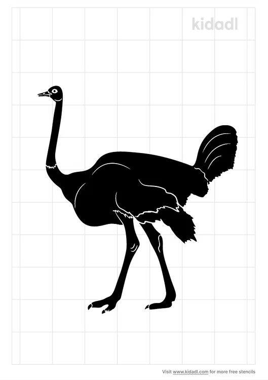 Ostrich Stencils