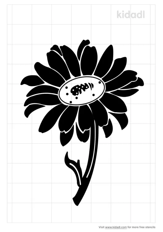 Real Sunflower Stencils