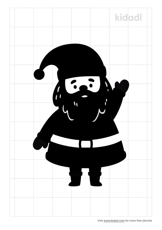 Santa Claus Stencils