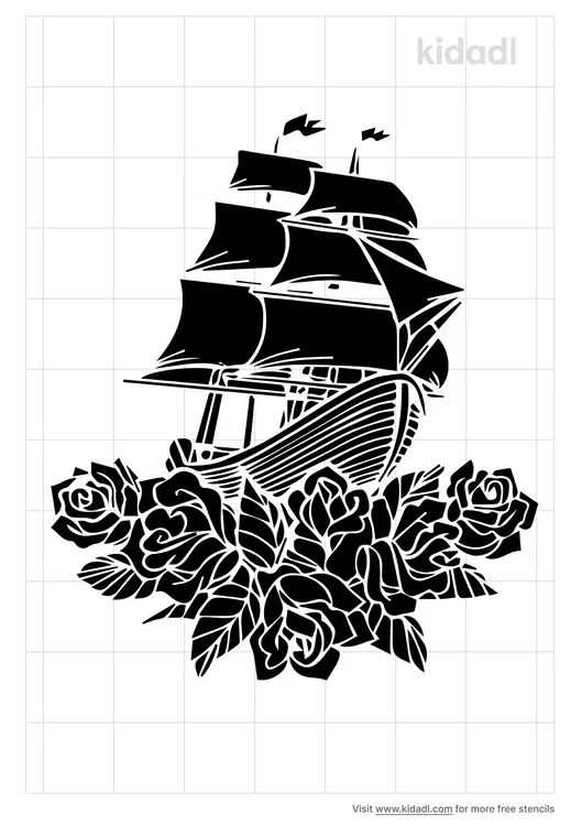 ship-flowers-stencil