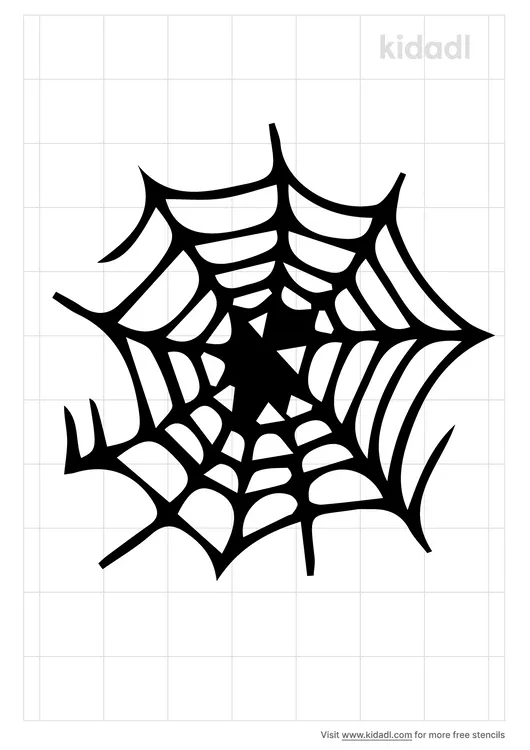 Spider Web Stencils