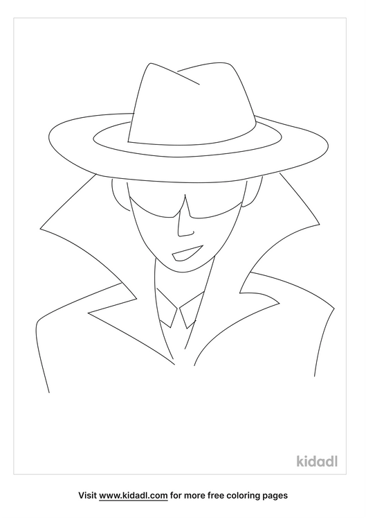 28++ Spy Coloring Page Download