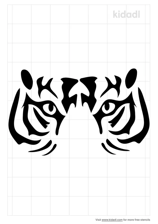 Tiger Eye Stencils