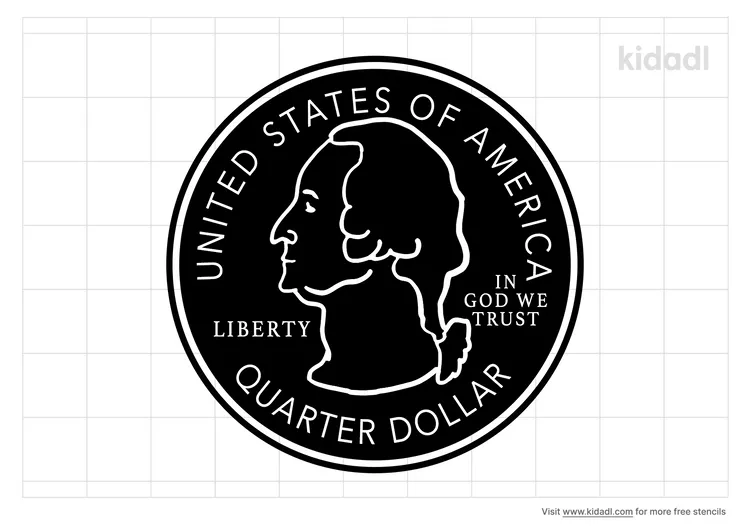 US Coin Stencils