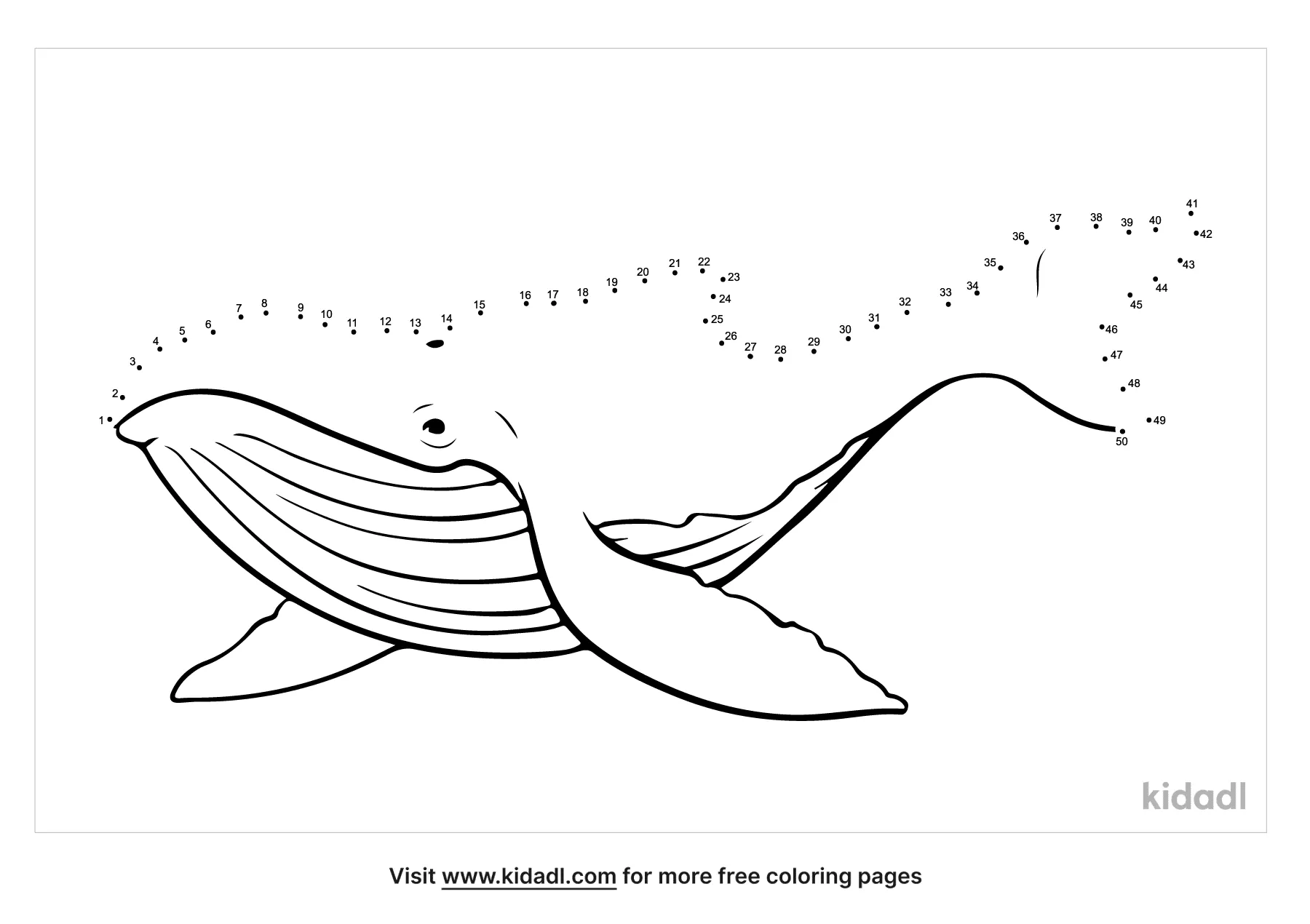 Free Koi Easy 1 Dot To Dot Printables For Kids Kidadl