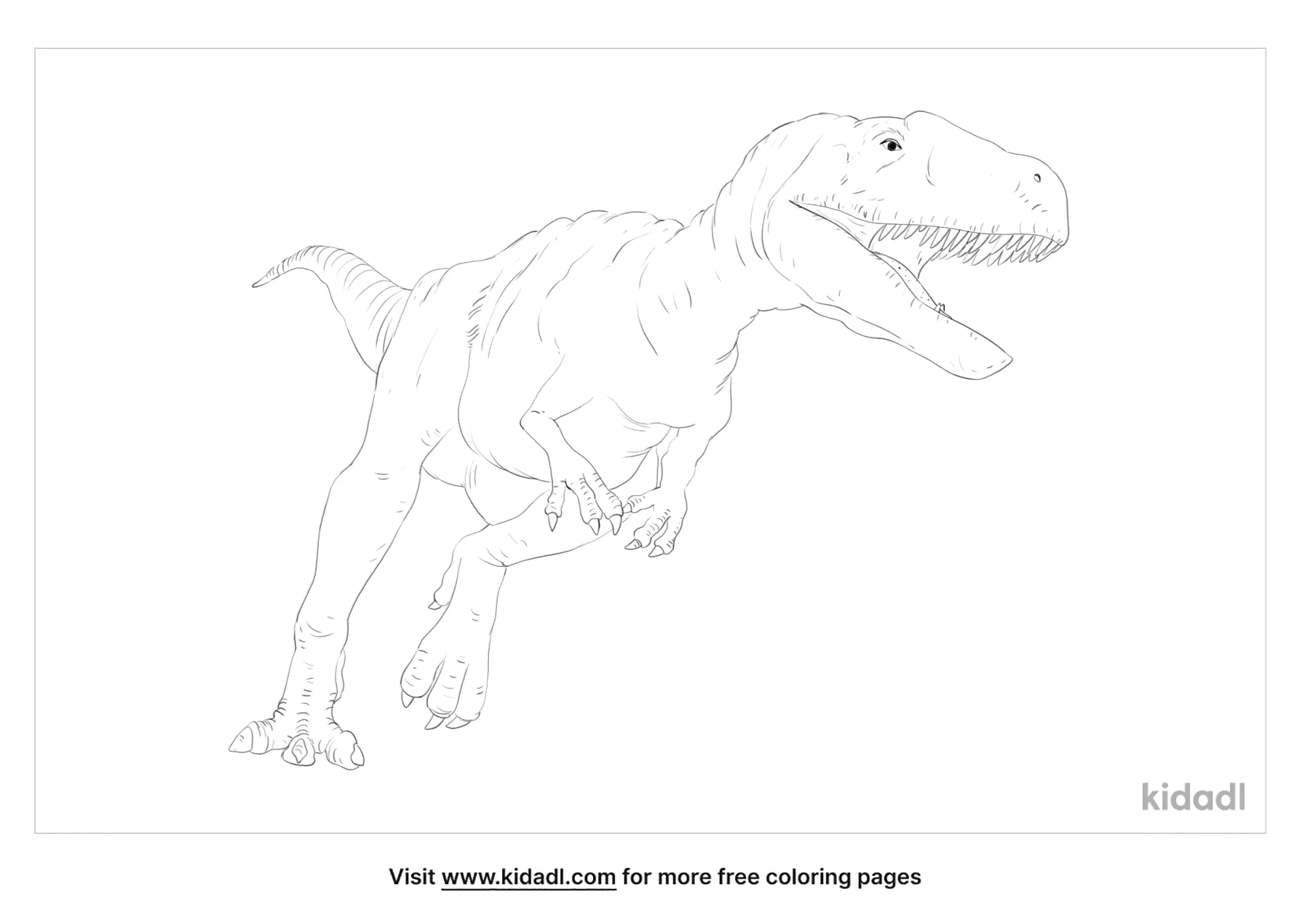 Megalosaurus Coloring Page