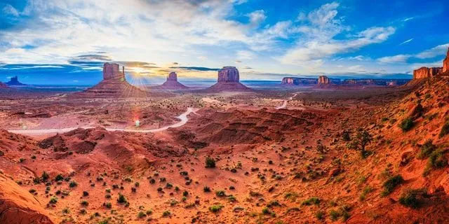 Monument Valley is a part of Navajo Nation.