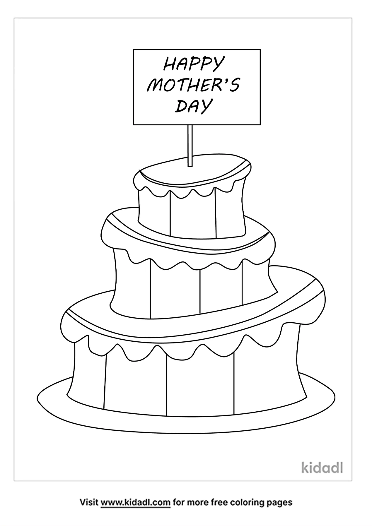 Surprise Dad with a unique Father's Day cake poster design