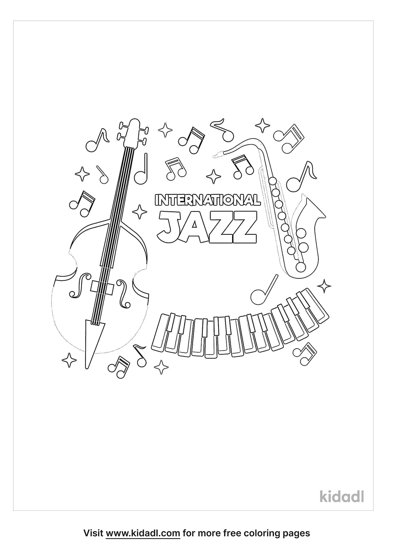 Jazz Musicians Coloring Pages - 25 Free Printable Trolls World Tour