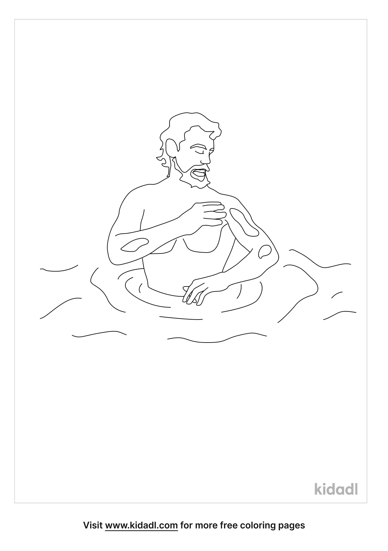 naaman in the bible coloring pages