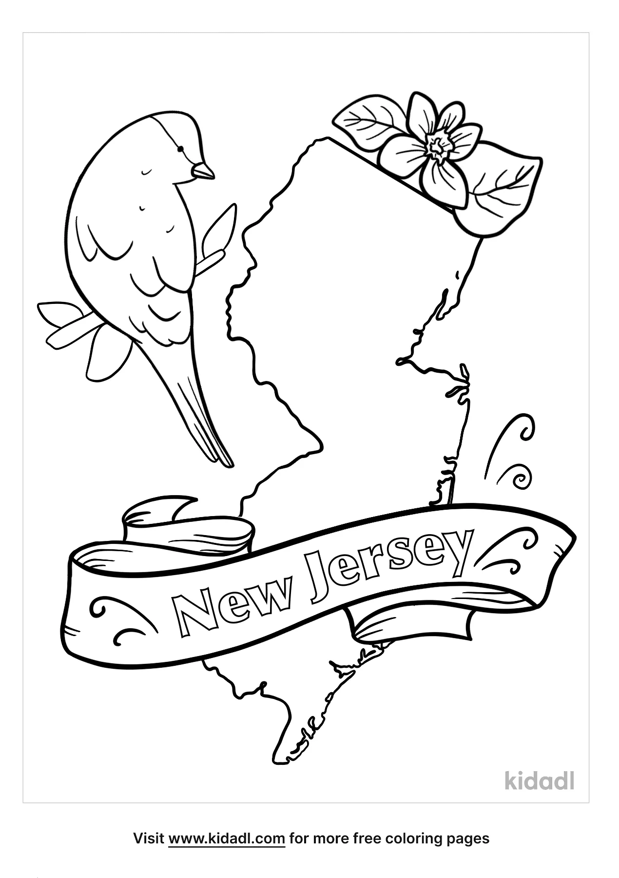 New Jersey Coloring Pages Free World Geography Flags Coloring Pages Kidadl