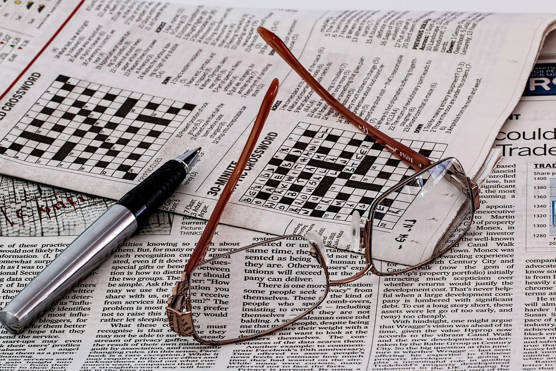 Solving a crossword puzzle game with friends is a great way to celebrate this special occasion.