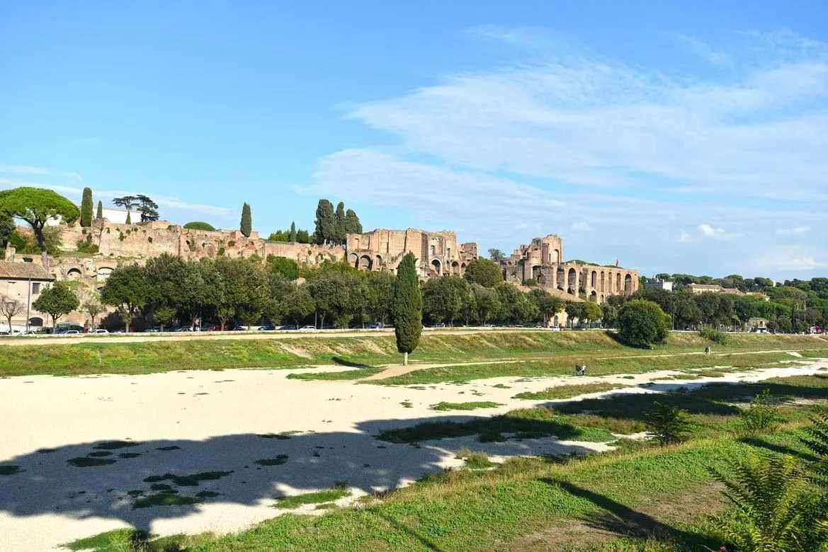 Circus Maximus arena was rebuilt during the time of Julius Ceasar