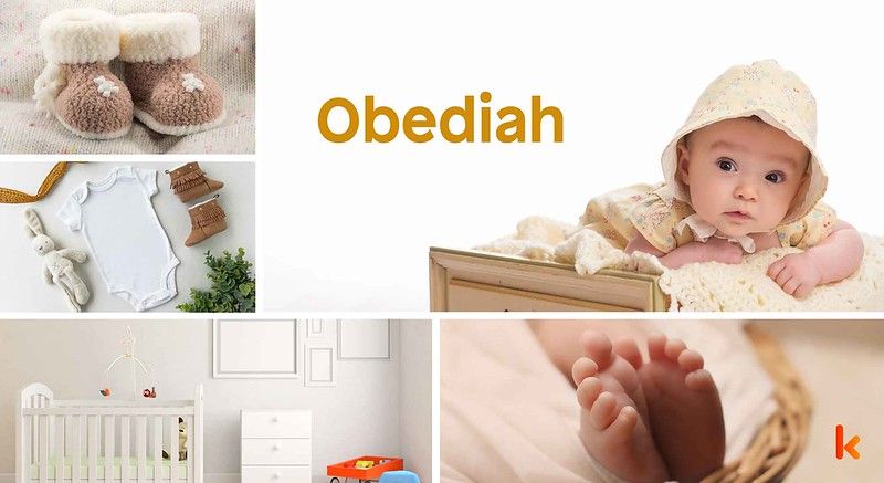 Meaning of the name Obediah