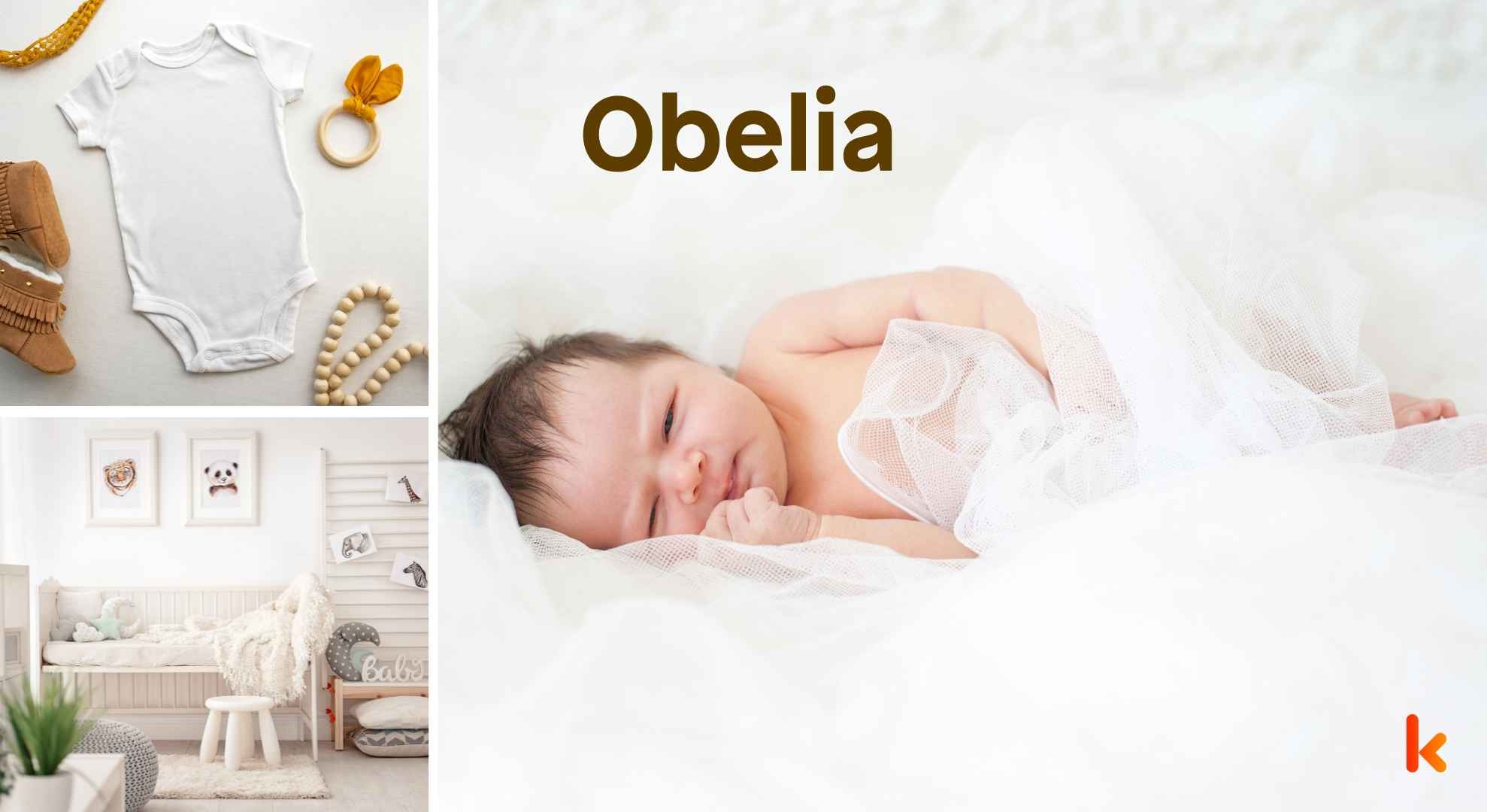 Meaning of the name Obelia