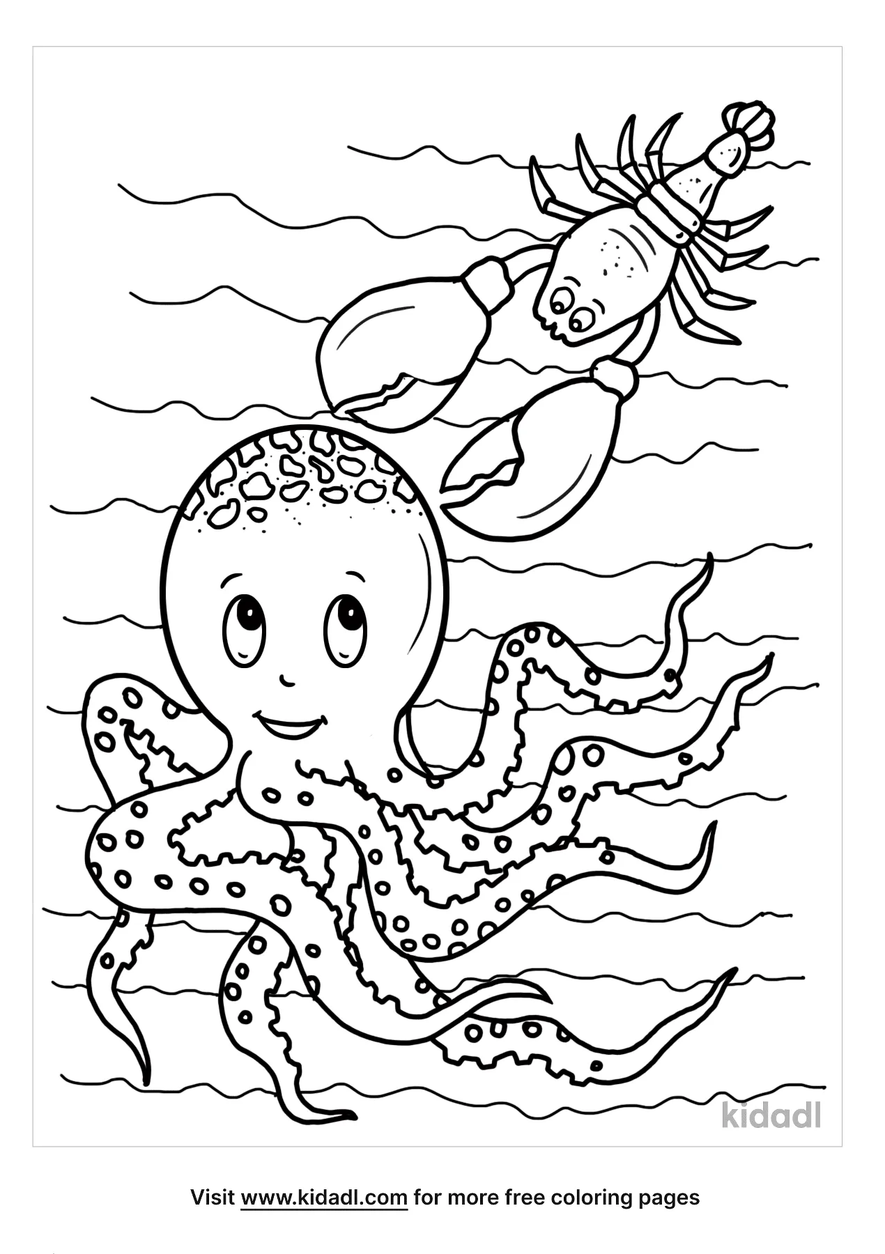 Coloring Pages Water Animals - Ocean Animals Coloring Pages - Sea