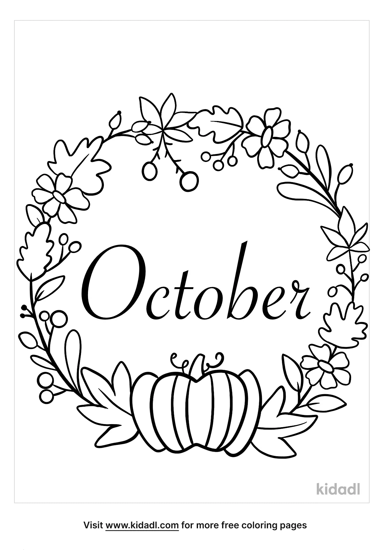 October Coloring Pages   Free Fall Coloring Pages   Kidadl
