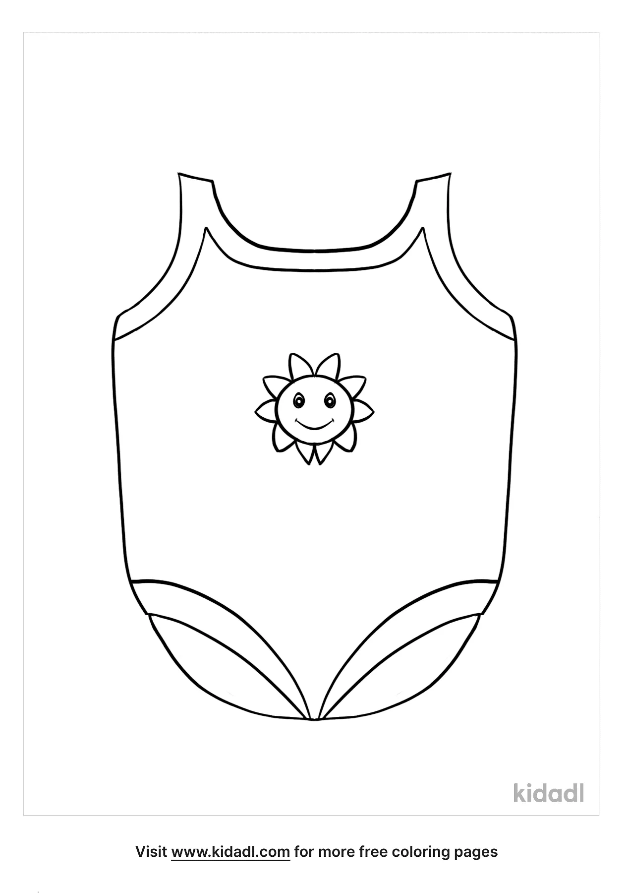 Onesie Coloring Pages Free Fashion Beauty Coloring Pages Kidadl