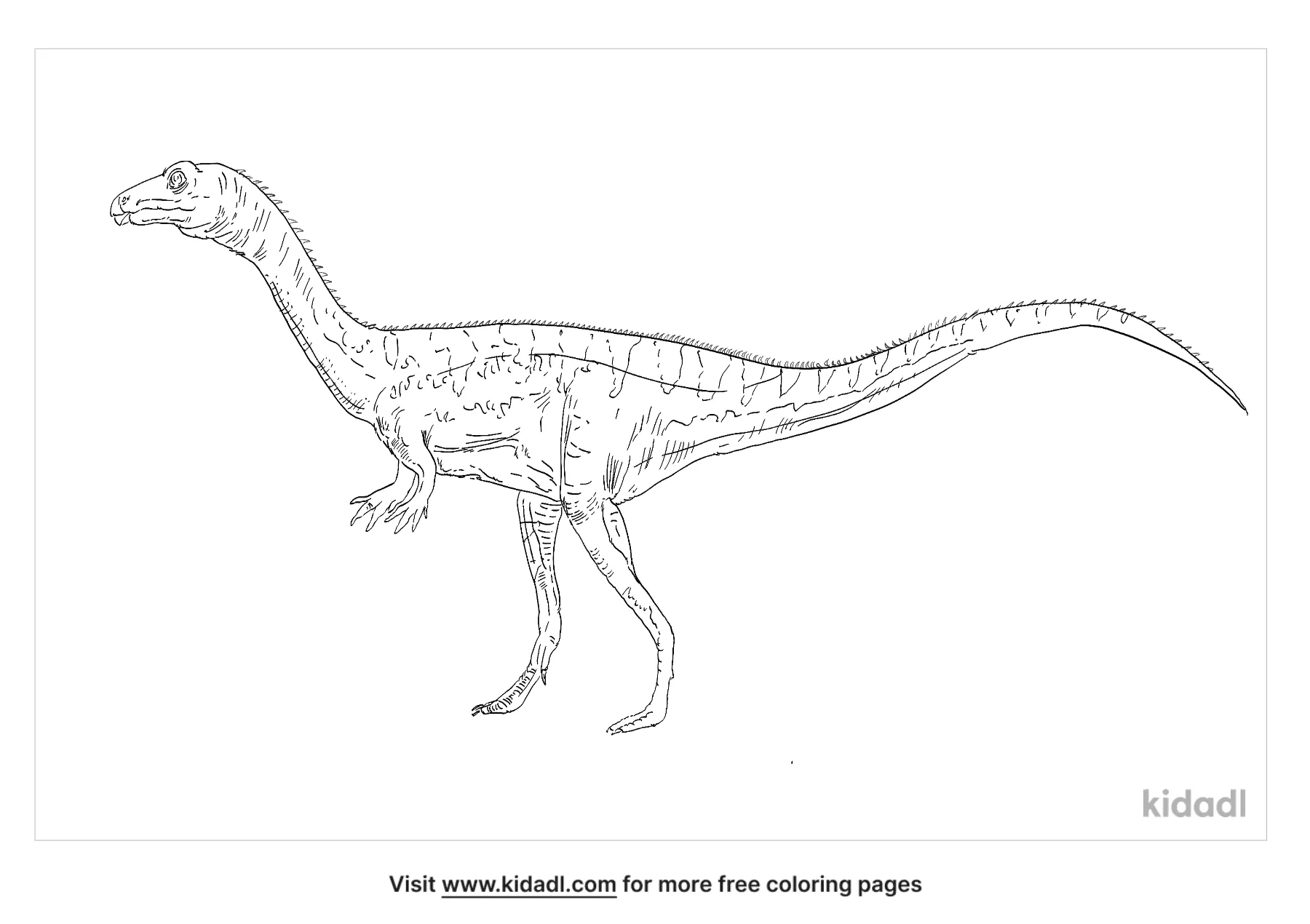 troodon dinosaur coloring pages