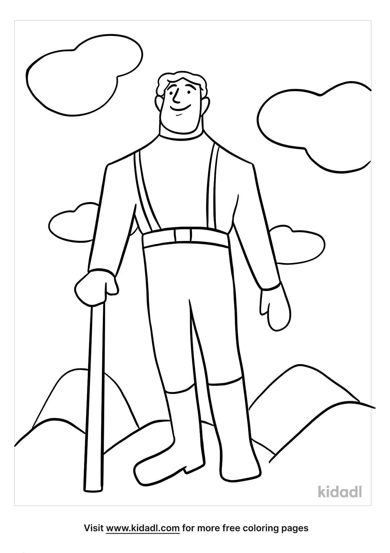 Paul Bunyan Coloring Pages Activities