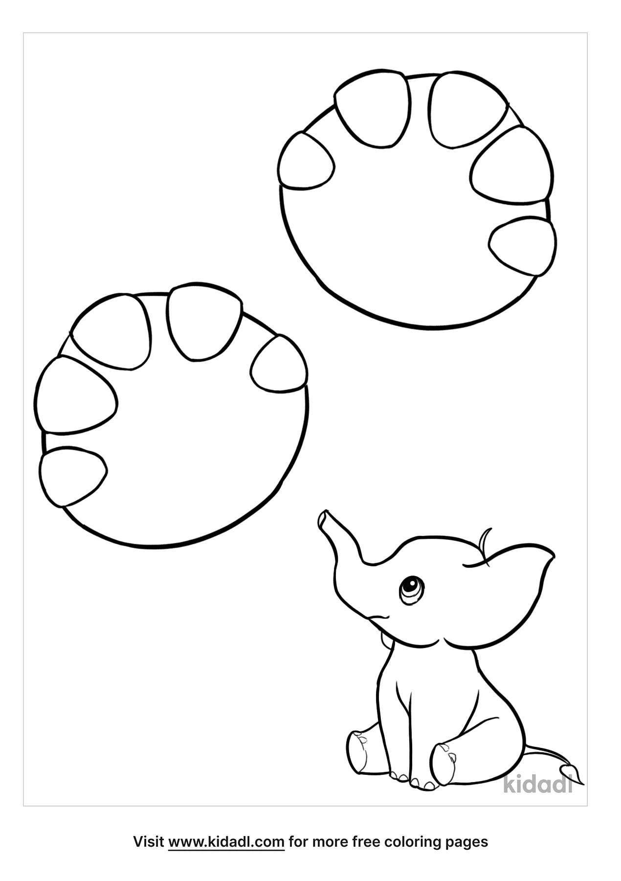 printable paw print coloring pages