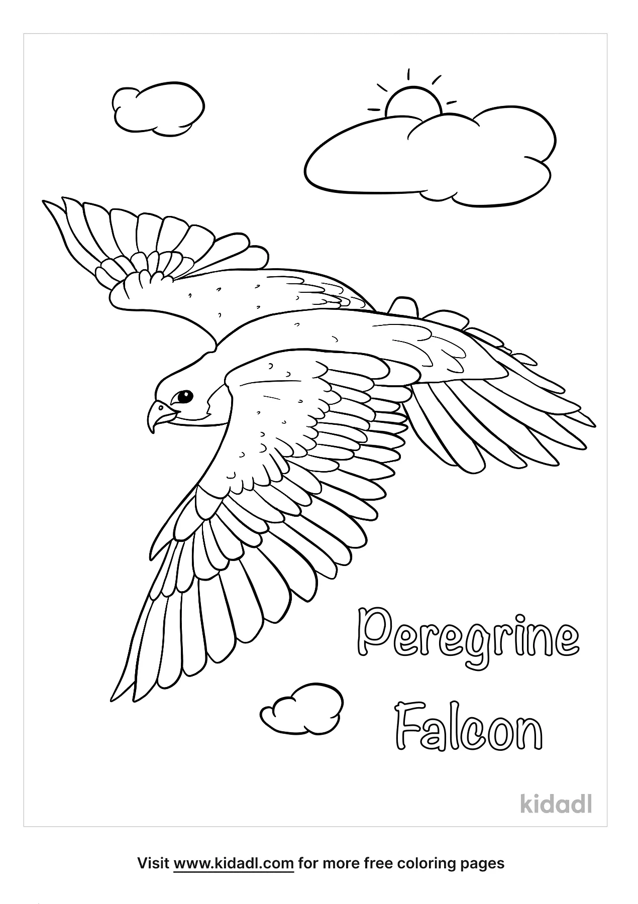 falcon printable coloring pages
