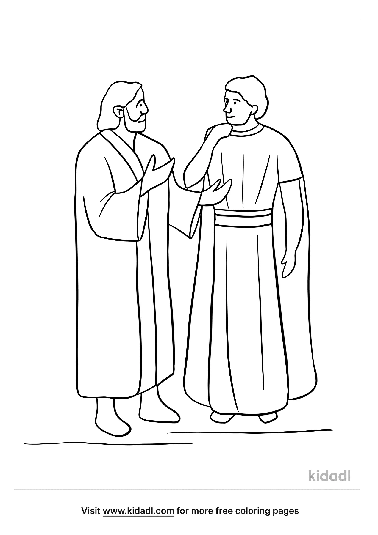 coloring pages cornelius peter