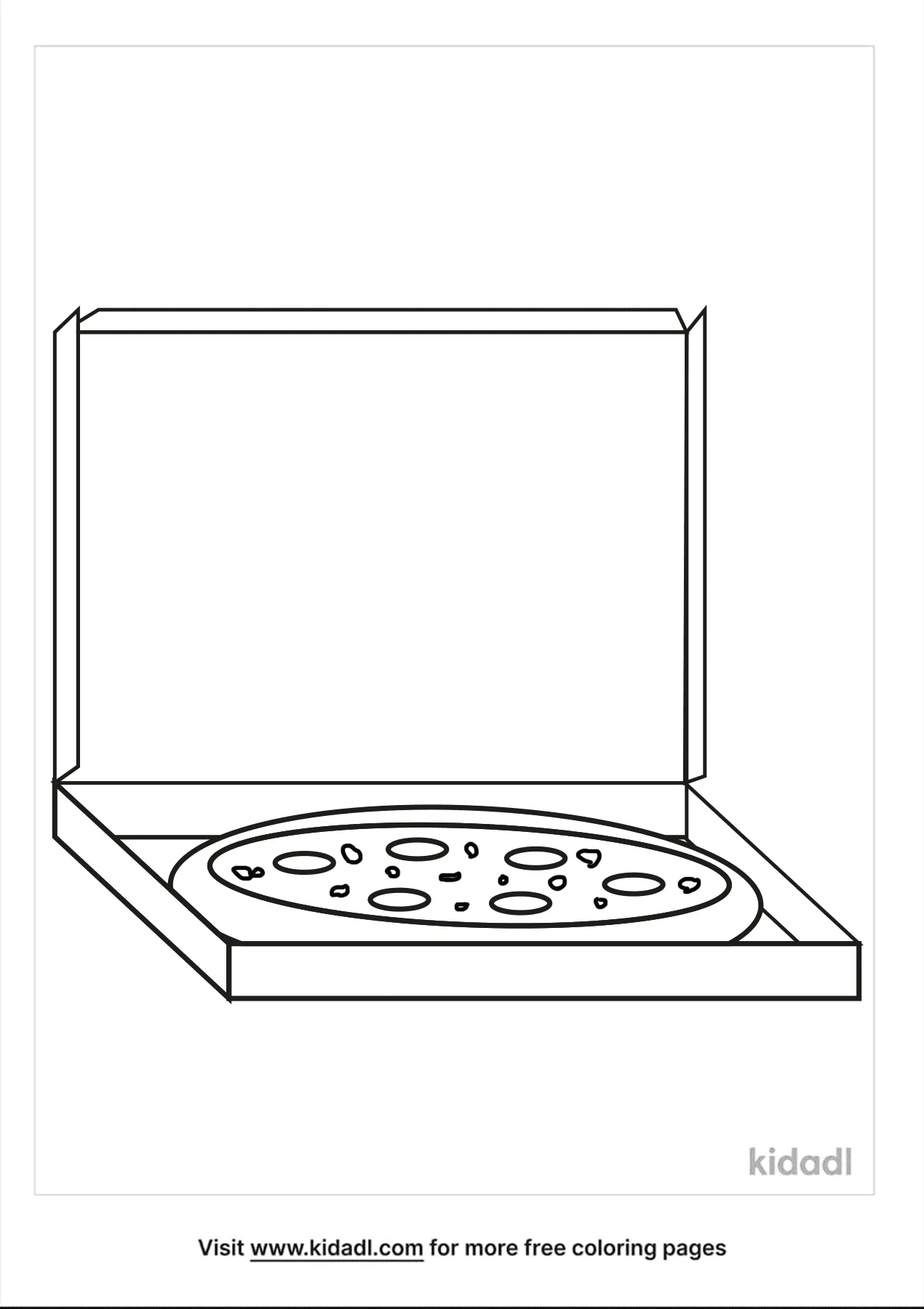 Pizza Slice Coloring Pages Free Food Coloring Pages Kidadl