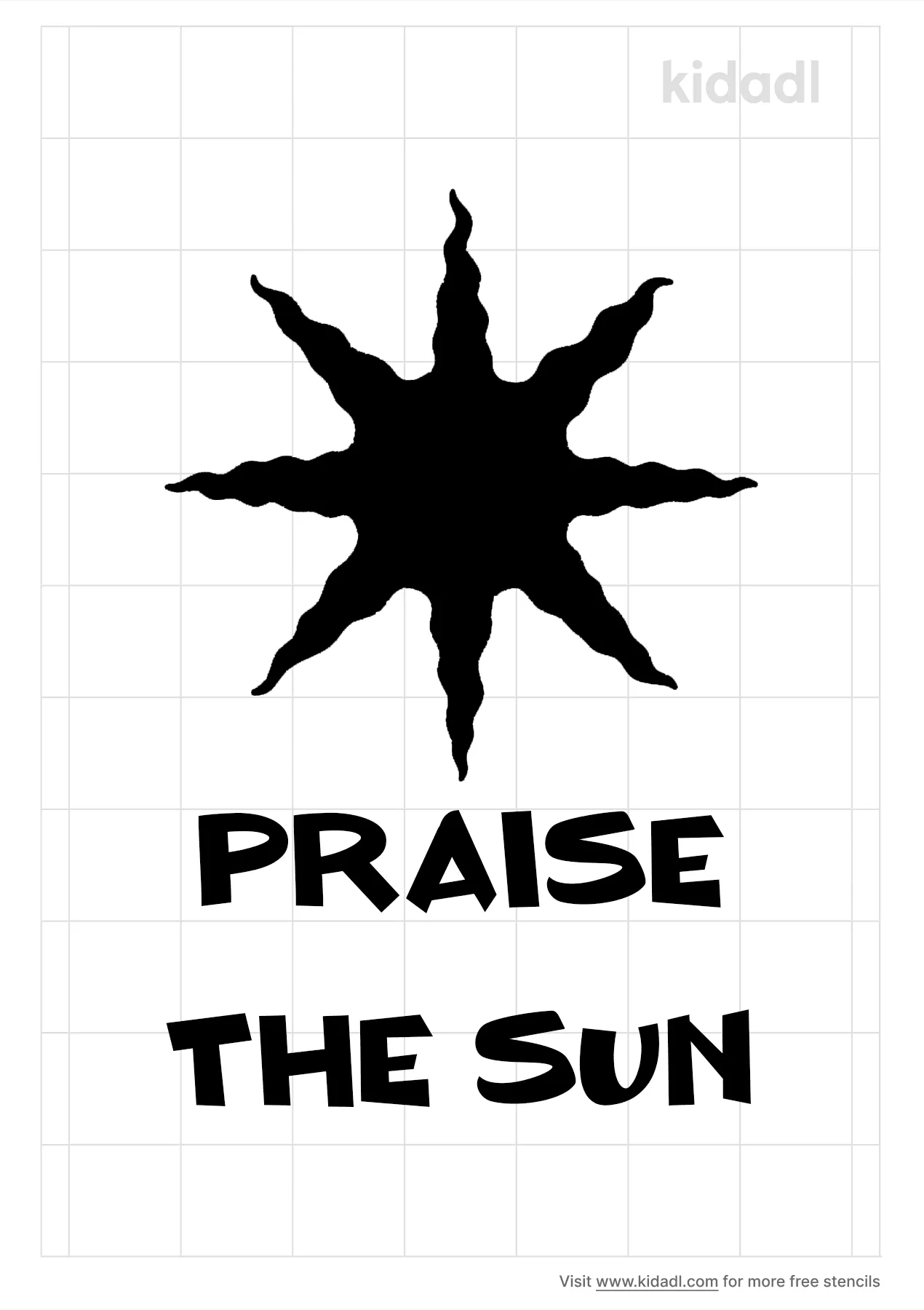 Praise The Sun Stencils Free Printable Words Quotes Stencils Kidadl And Words Quotes Stencils Free Printable Stencils Kidadl