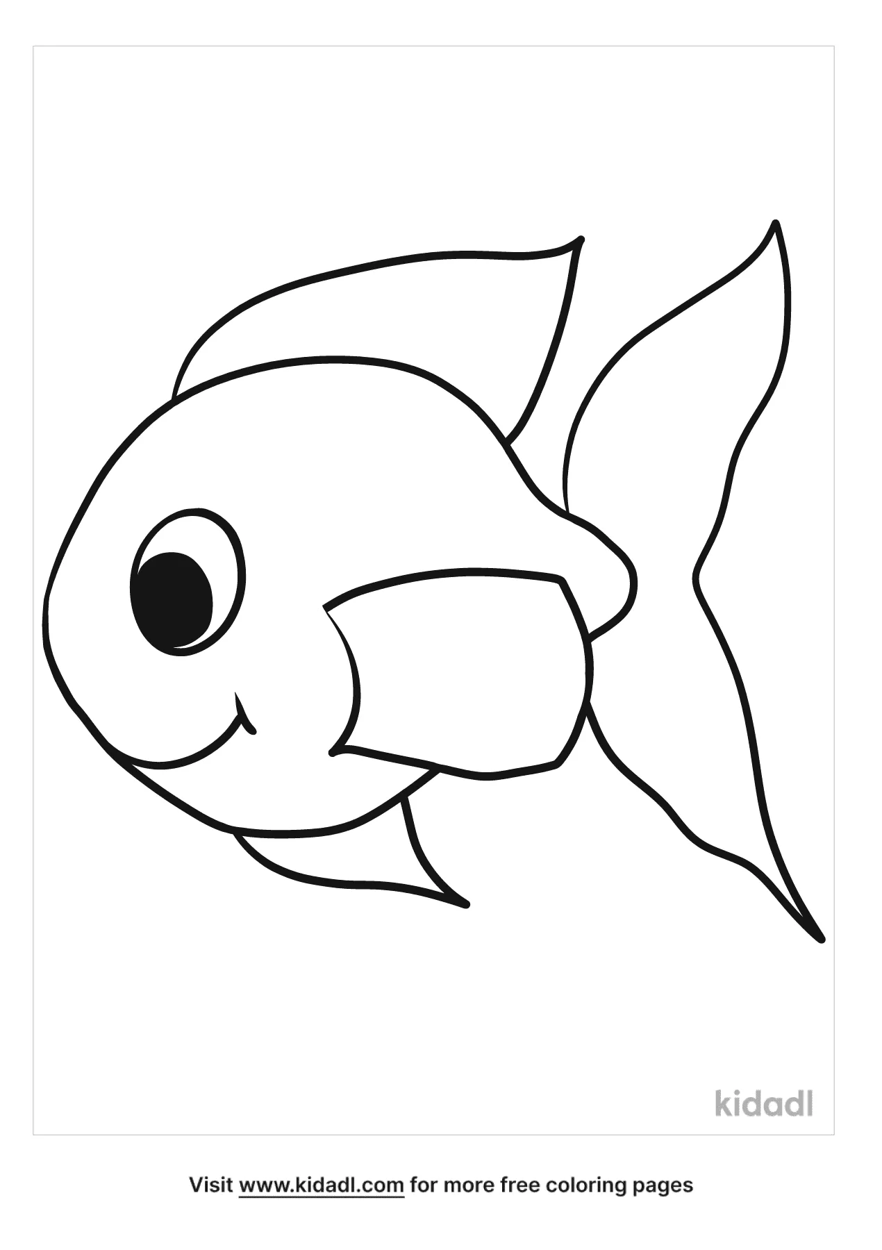 fish theme coloring pages